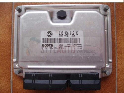 Centralita De Motor Seat Ibiza 1.9 Tdi AtD 038 906 019 Hq, 038906019hq, Bosch 0281 010 957, 0281010957