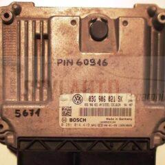 Centralita Motor Ecu Seat Altea 1.9 Tdi 0281014419 03g906021sk Edc16u34