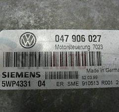 Centralita De Motor Vw Lupo 1.0 047906027, 047 906 027, Siemens 5wp4331