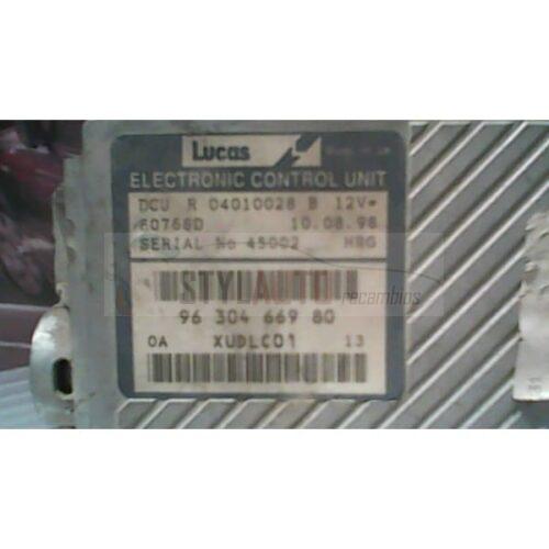 Centralita Ecu Peugeot 406 Lucas R04010028a 9630466980