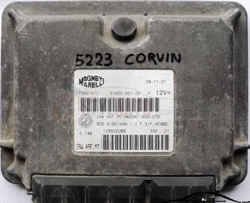 Centralita Ecu Fiat Iaw4afm7 73501877 6160062702 Hw204