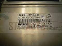 centralita de motor MERCEDES SPRINTER 2.2 CDI BOSCH 0281011745, 0 281 011 745, A6111530991, A 611 153 09 91, 6111530991