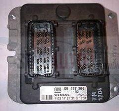 CENTRALITA ECU MOTOR OPEL ASTRA ZAFIRA VECTRA 1.8 16V 09117394 09 117 394 5WK91707 5WK9 1707