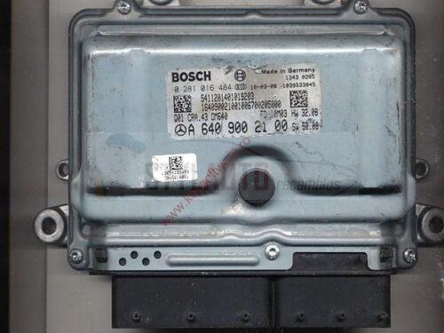 CENTRALITA MOTOR MERCEDES B180 2.0 CDI BOSCH 0281016484, 0 281 016 484, A6409002100, 6409002100, A 640 900 21 00