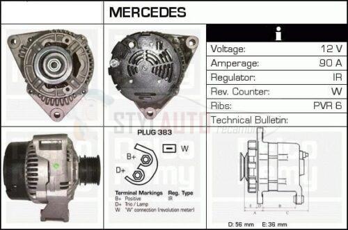 ALTERNADOR NUEVO MERCEDES SSANYONG 0123320010 - 0123320045 - 0123320061 - 0123335003 - 0986038170 - 0986041040