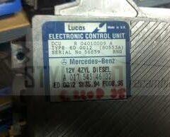 centralita de motor MERCEDES W202 W210 C220 2.2 DIESEL LUCAS R04010009A, A0175454632