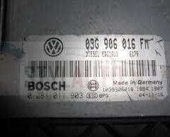 CENTRALITA DE MOTOR VW VOLKSWAGEN GOLF JETTA 2.0 TDI 03G 906 016 FM, 03G906016FM, BOSCH 0 281 011 903, 0281011903