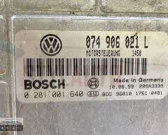 centralita de motor 074906021L 074 906 021 L 0281001640 0 281 001 640 1037357795 1037357796 1450 VW T4 ACV 2,5l TDI