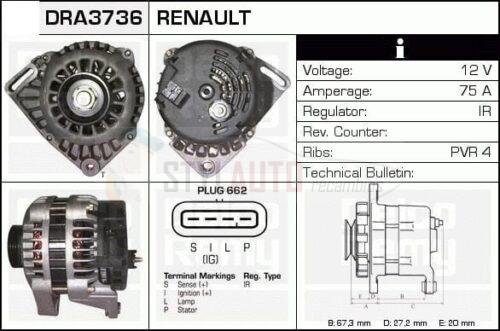 alternador renault 10480214 10480215 3493214 770087258 ca1253ir