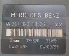 centralita body control mercedes MERCEDES: 2108203826 / 210 820 38 26