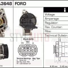 Alternador Ford, 0986044701, 102211-8040, 63321679, 98AB-10300-GC, CA1340IR