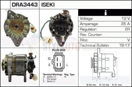 Alternador Iseki, Mitsubishi, A1T22074