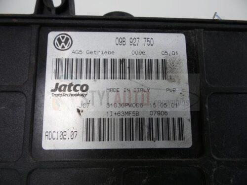 ECU CAMBIO AUTOMATICO VW SHARAN 09B927750 31036PW006