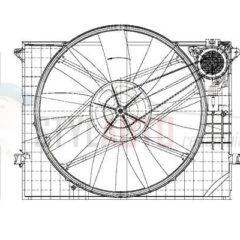 electroventilador nuevo mercedes w220 220 500 00 93 - A 220 500 00 93