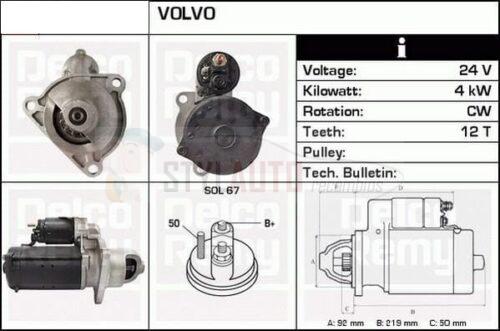 motor de arranque volvo 0001231004 / 0001368057 / 0986019830 / 21477586 / CGB-53067