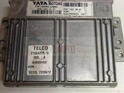 CENTRALITA DE MOTOR TATA 1.4 Sagem 21584275-9, 215842759