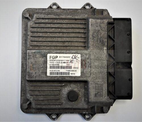 centralita motor FIAT Idea 1.3 51784559 Mjd6f3.m3 MJD 6f3.m3 Mjd6f3m3