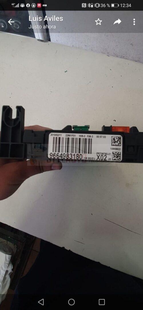 bsi 9664983180 - CAJA RELES / FUSIBLES CITROEN C3 Business
