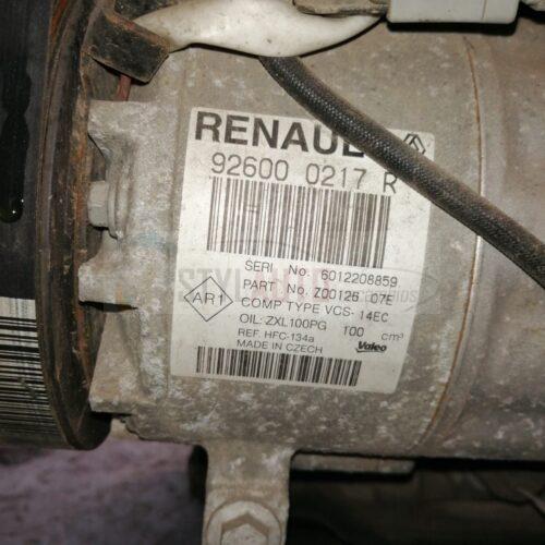 COMPRESOR AIRE ACONDICIONADO 926000217R de RENAULT CLIO IV (2012 - ...)