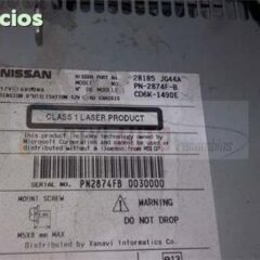 RADIO CD NISSAN QASHQAI 28185-JG44A