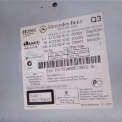 radio cd mercedes w220 w212 a2119005010